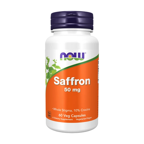 Saffron 50mg 60vcap - Now