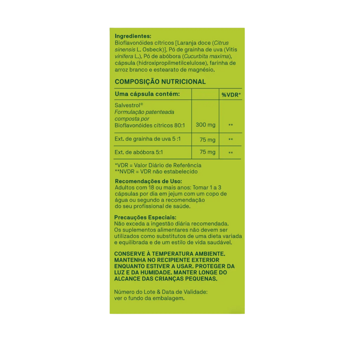 Salvestrol Profissional 60cap - Natroceutics