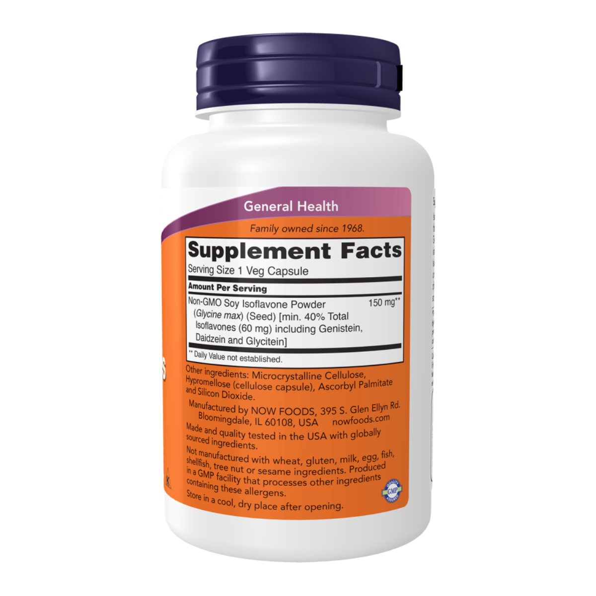 Soy Isoflavones 120vcap - Now