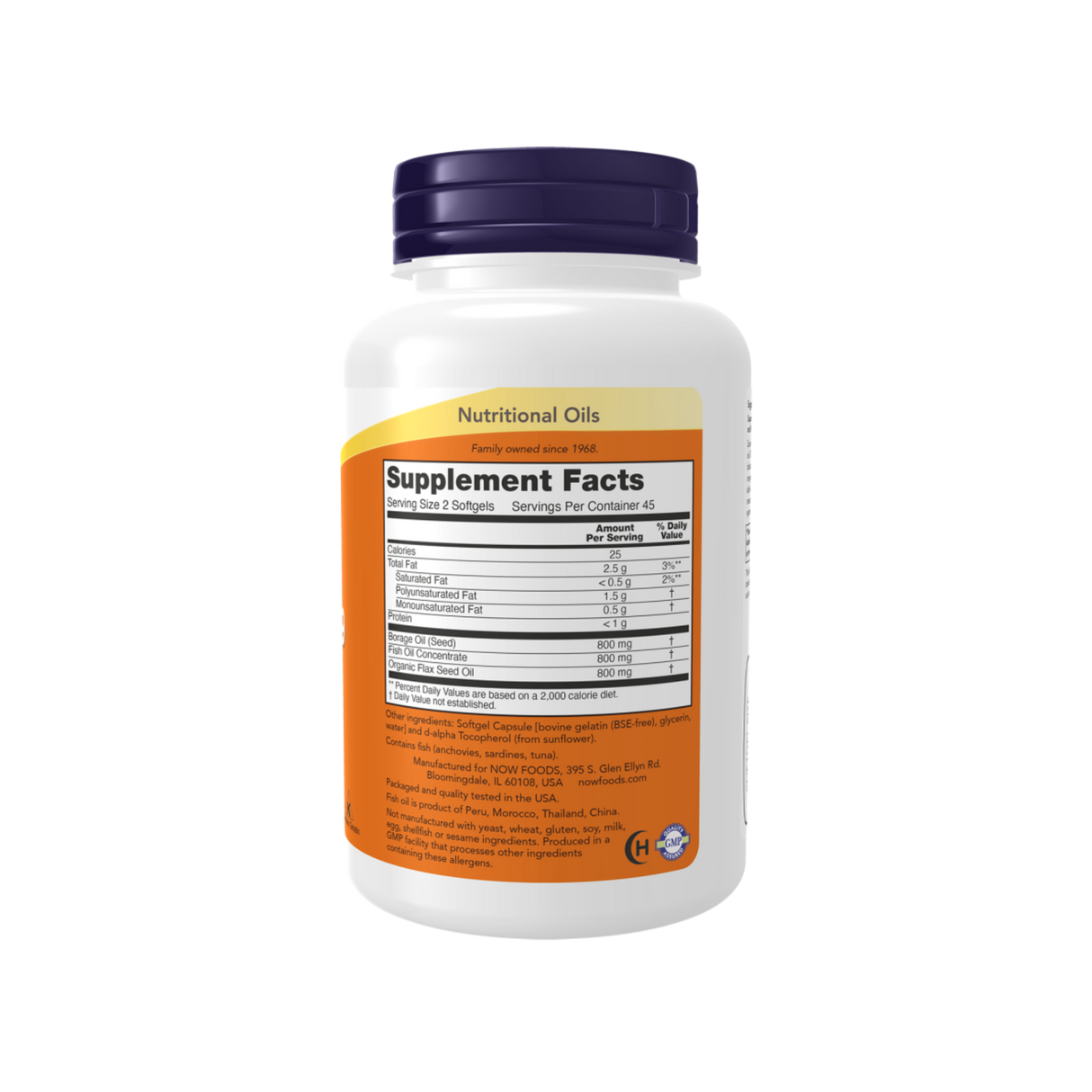 Super Ómega 3-6-9 1200mg 90sft - Now