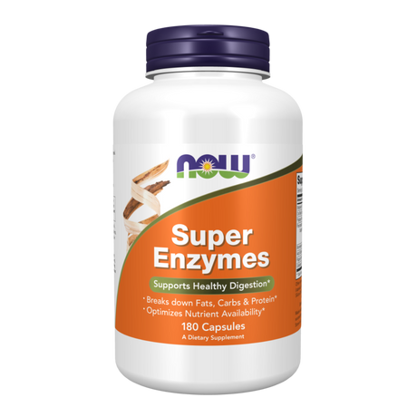 Super Enzymes 180cap - Now Foods