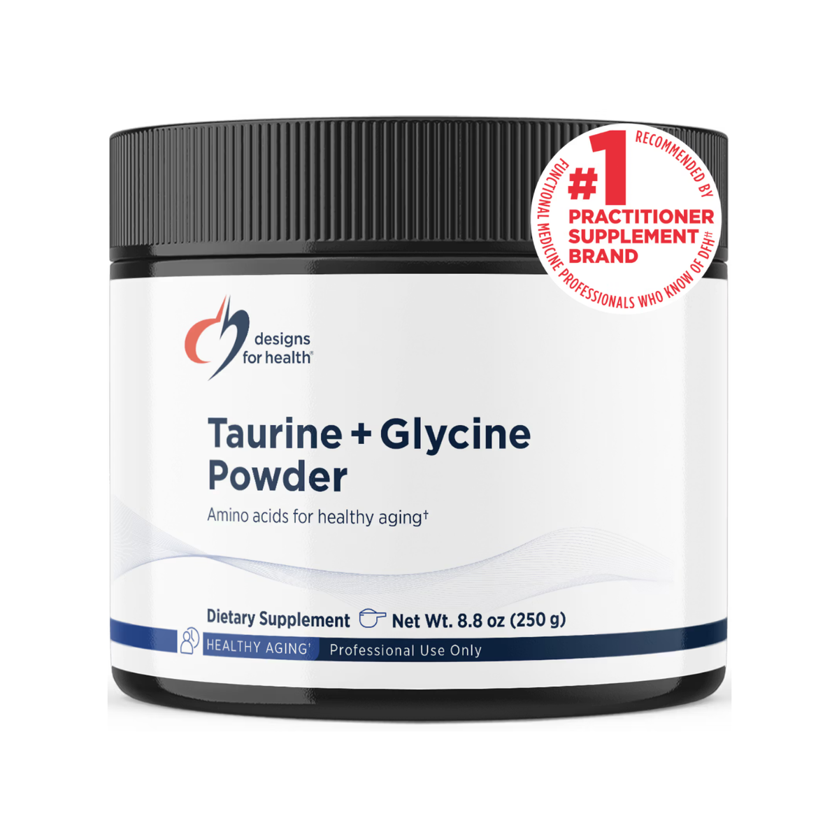Taurine + Glycine Powder 250g - Designs for Health