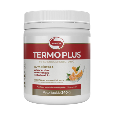 Termo Plus Tangerina com Chá Verde 240g - Vitafor