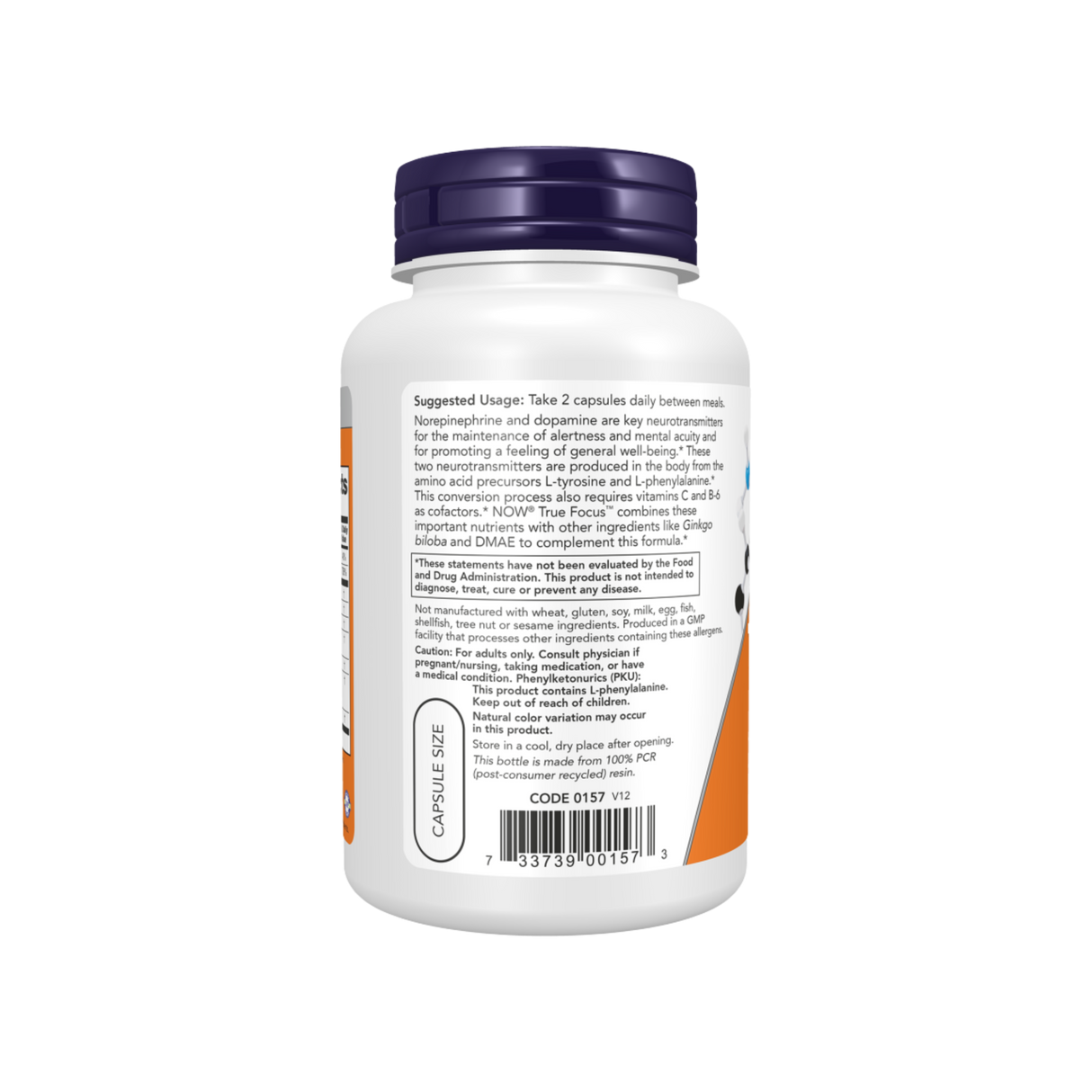 True Focus™ 90cap - Now Foods