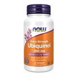 Ubiquinol 200mg 60sft - Now Foods