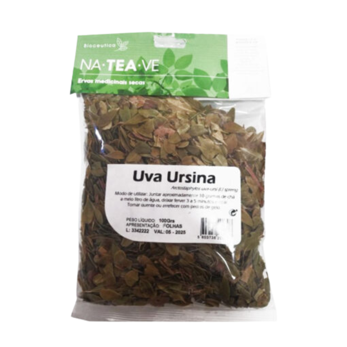 Infusão Uva Ursina Folha 100g - Bioceutica