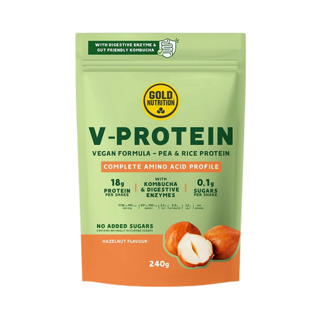 V-Protein 240g Avelã - Gold Nutrition