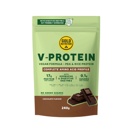 V-Protein 240g Chocolate - Gold Nutrition