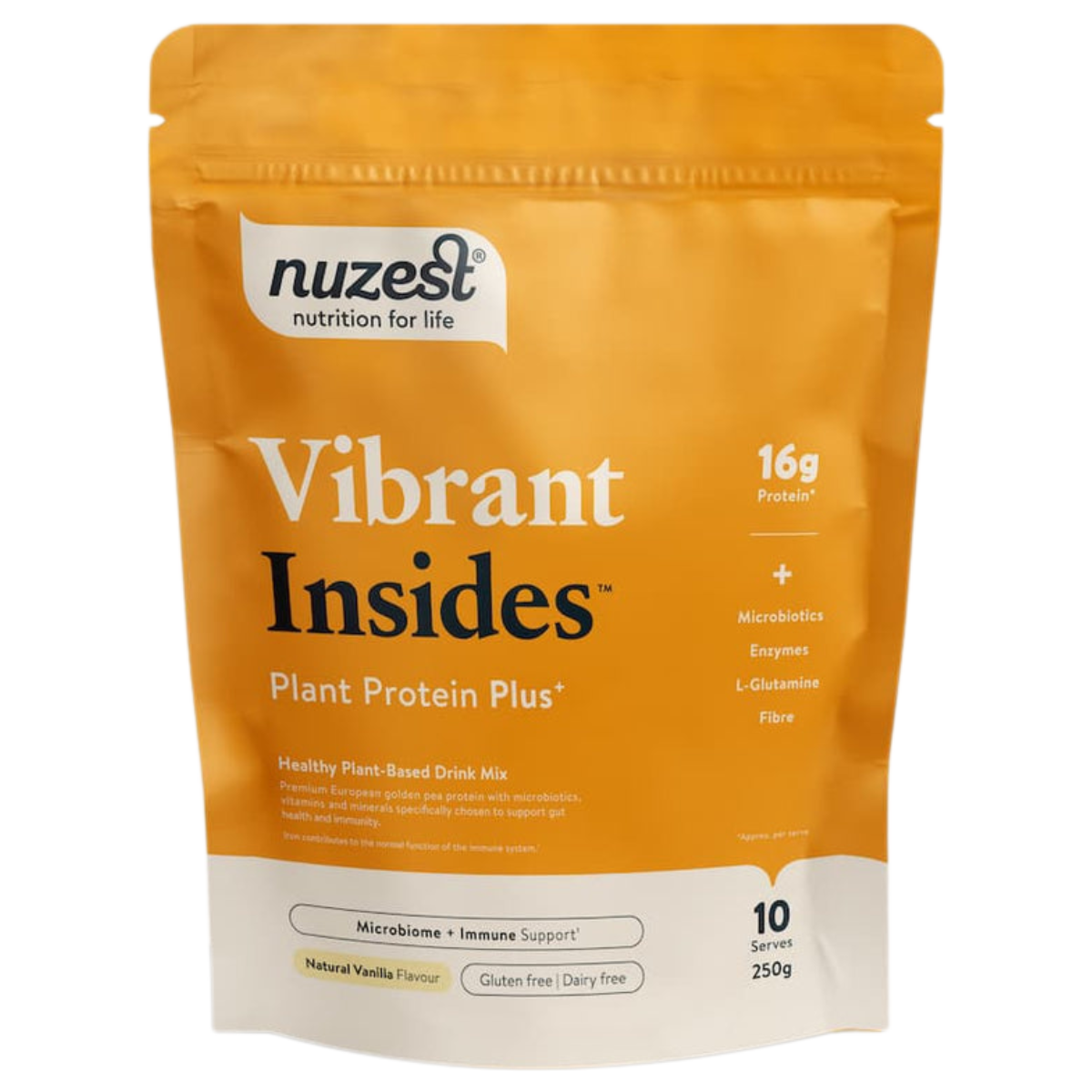 Vibrant Insides 250g Baunilha - Nuzest