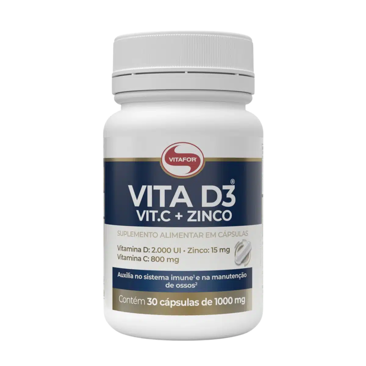 Vita-D3-C-Zinco-30cap-Vitafor