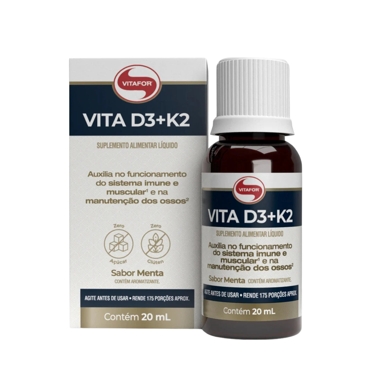 Vita D3 + K2 20ml - Vitafor