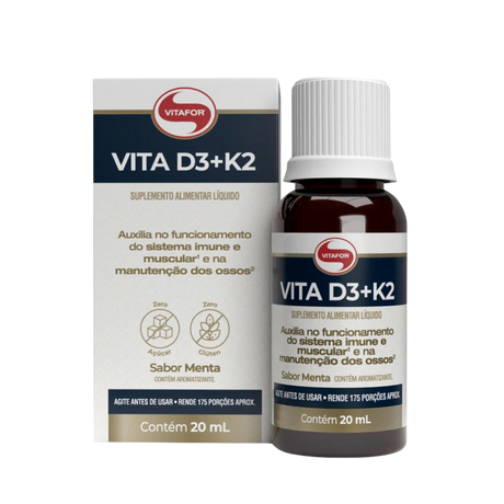 Vita D3 + K2 20ml - Vitafor