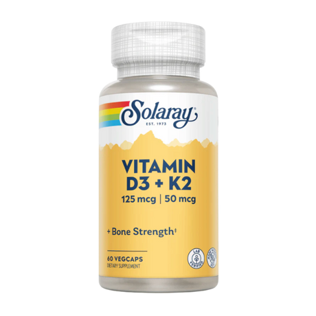 Vitamin D3 + K2 60vcap - Solaray