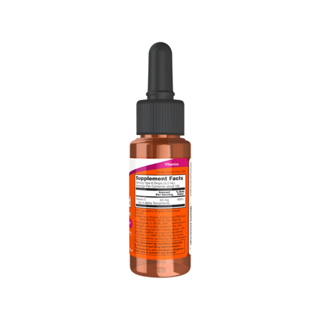 Vitamin E Liquid 30ml – Now Foods