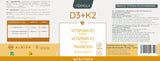 Vitamina D3+K2 60cap - Webotanix