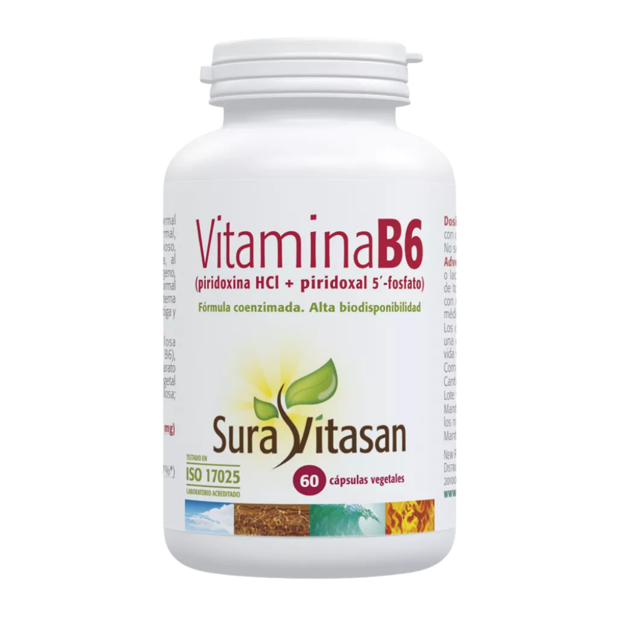 Vitamina B6 60cap - Sura Vitasan