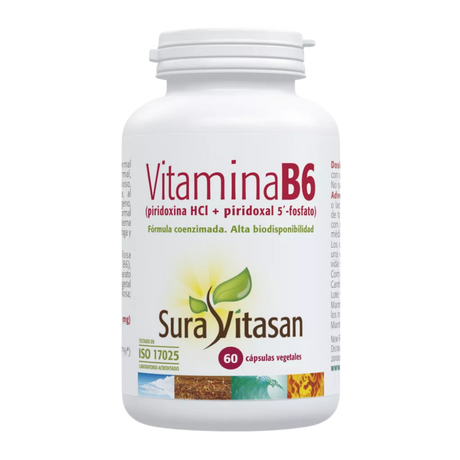 Vitamina B6 60cap - Sura Vitasan