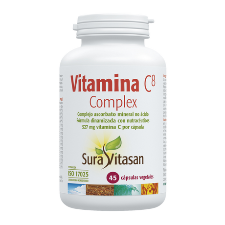 Vitamina C8 Complex 45cap - Sura Vitasan