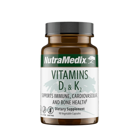 Vitamins D3 & K2 90caps - NutraMedix