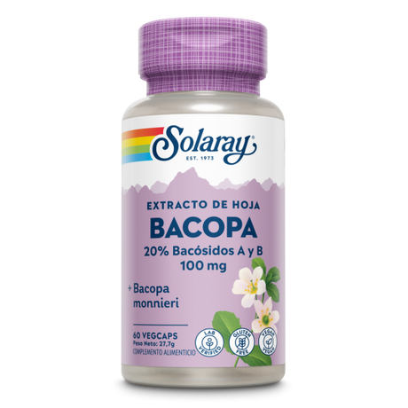 Bacopa 100mg 60vcap - Solaray