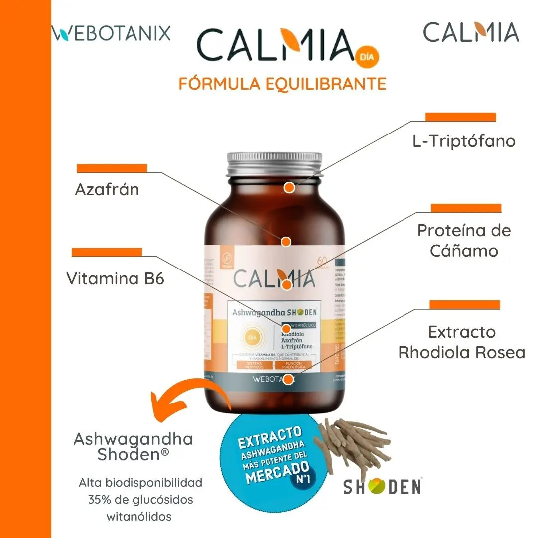 Calmia Dia 60cap - Webotanix