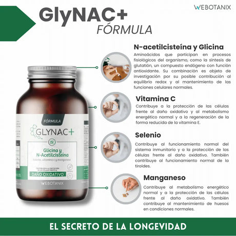 GlyNAC+ 60cap - Webotanix