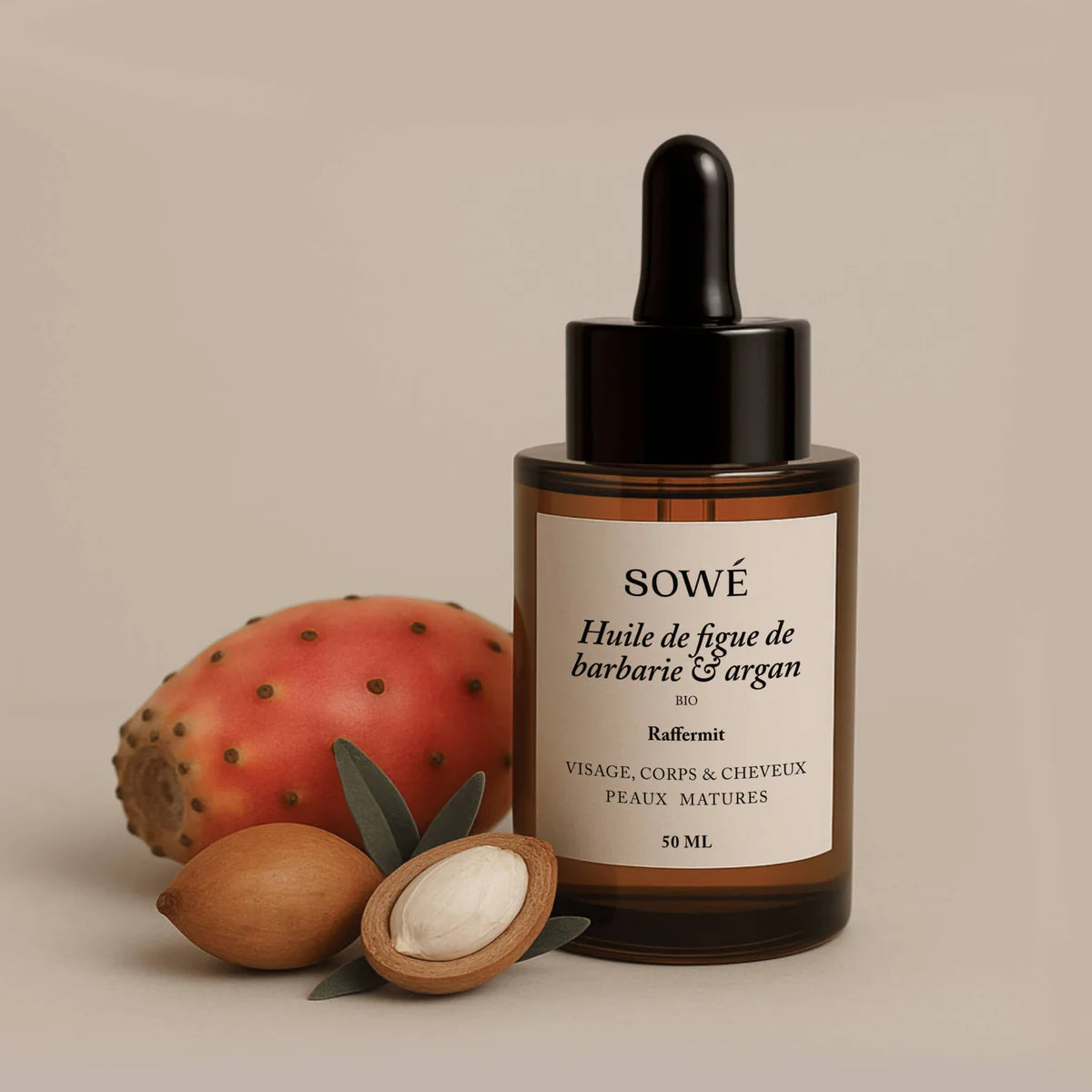 Óleo de Figo da Índia e Aragão Bio 30ml – Sowé