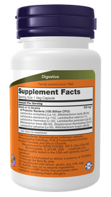 Probiotic-10 100 Billion 30vcap - Now Foods