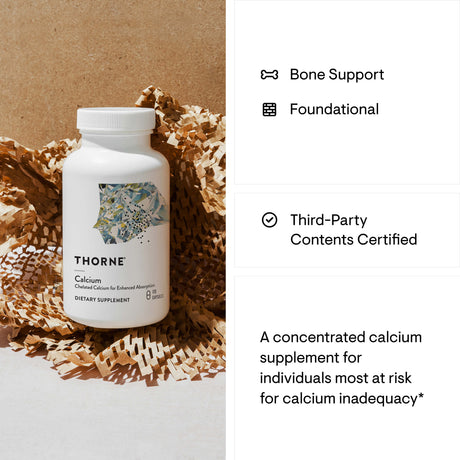 Calcium (ex Dicalcium Malate) 120cap - Thorne
