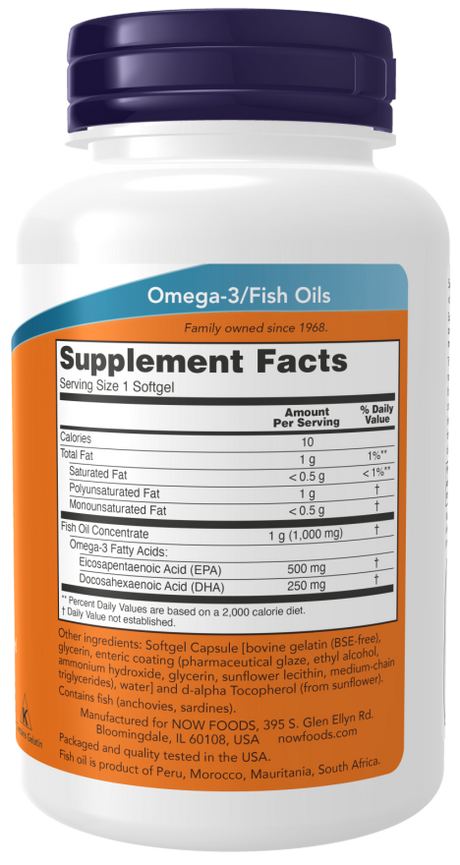 Ultra Omega-3 90 sft - Now Foods