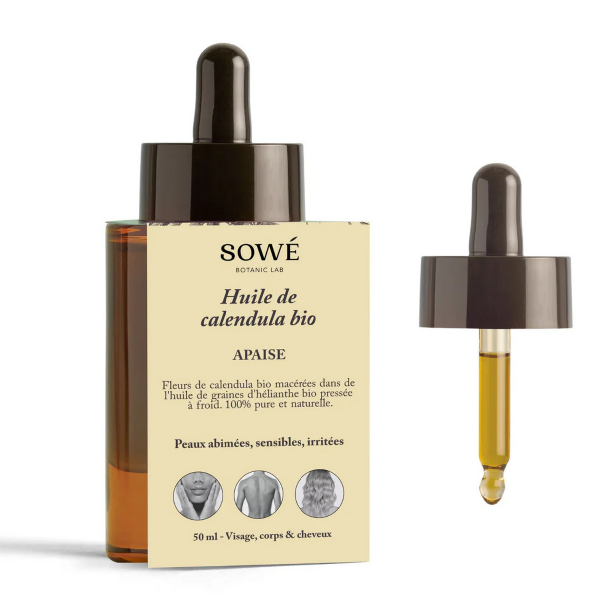 Óleo de Calêndula Bio 100ml – Sowelab
