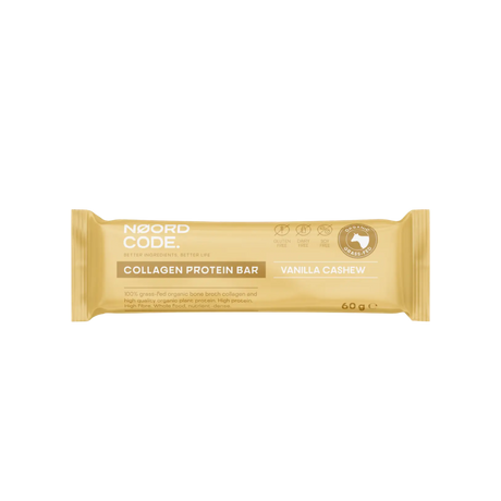 Organic Collagen Protein Bar Baunilha Caju – Noordcode