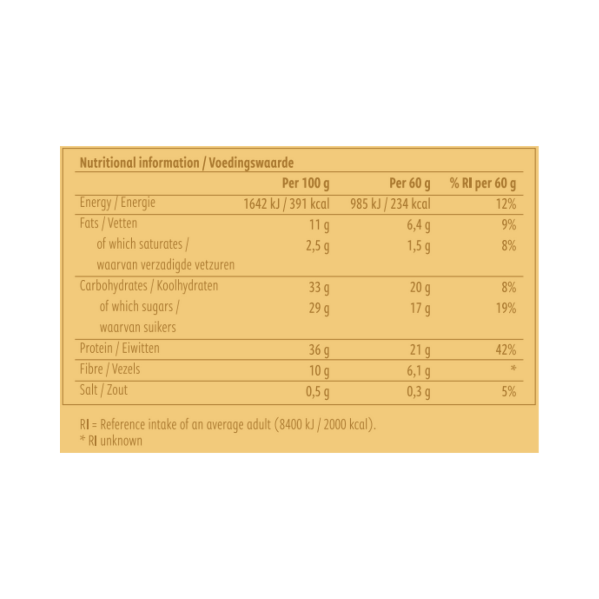 Organic Vanilla Cashew Collagen Protein Bar – Noordcode