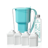 Alkalinity Drops Pack (1600 L filters) + Borosilicate Crystal Bottle - Alkanatur