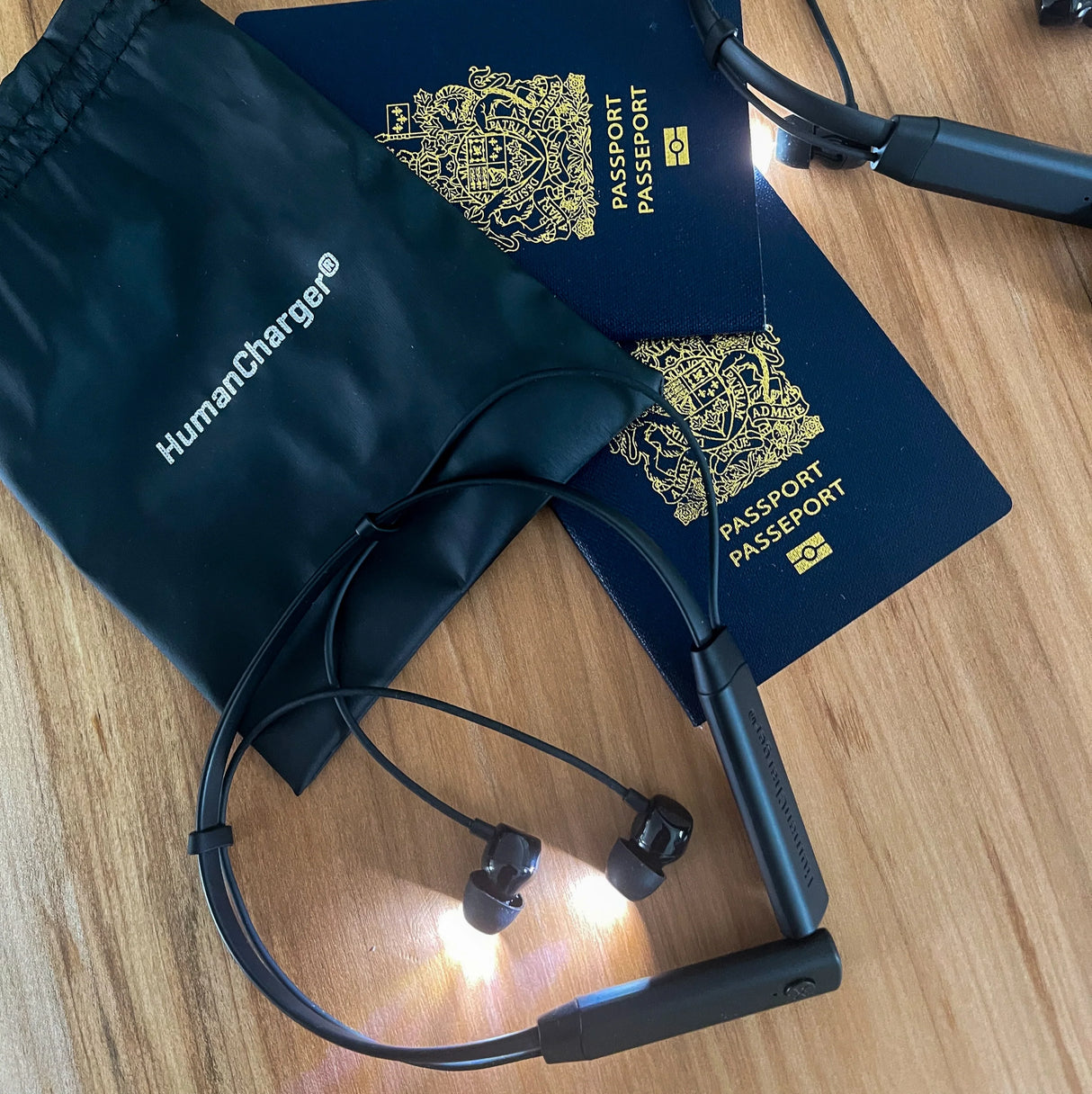 Human Charger Bright Light Headset