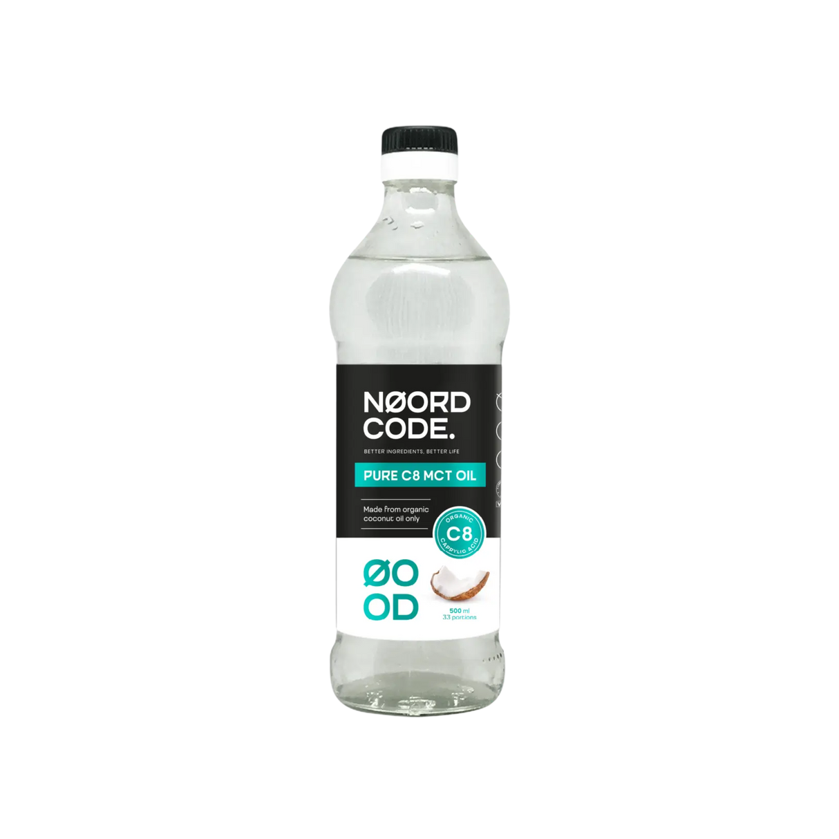 Organic Pure C8 MCT Oil – Noordcode