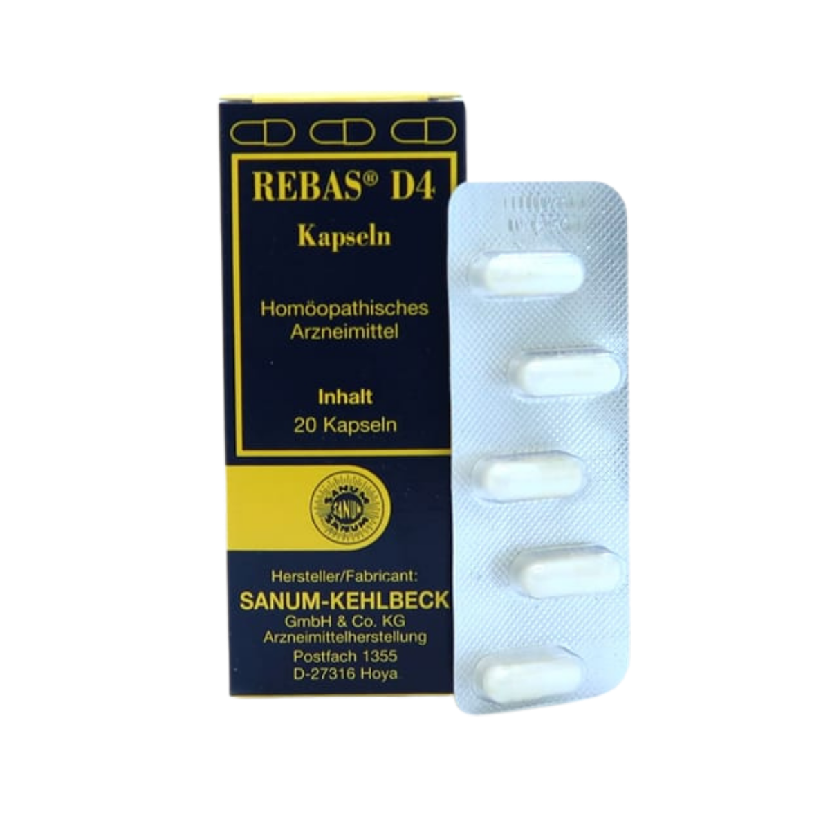 Rebas D4 20cap - Sanum