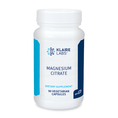 Magnesium Citrate 90caps – Klaire Labs