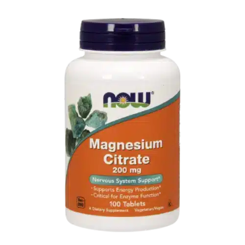Magnesium Citrate 200mg – Now Foods