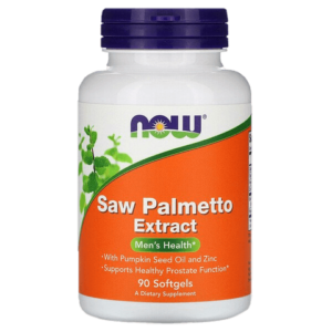 Saw Palmetto Extract 90 softgels – Now Foods