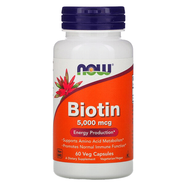 Biotin 5.000mcg – Now Foods