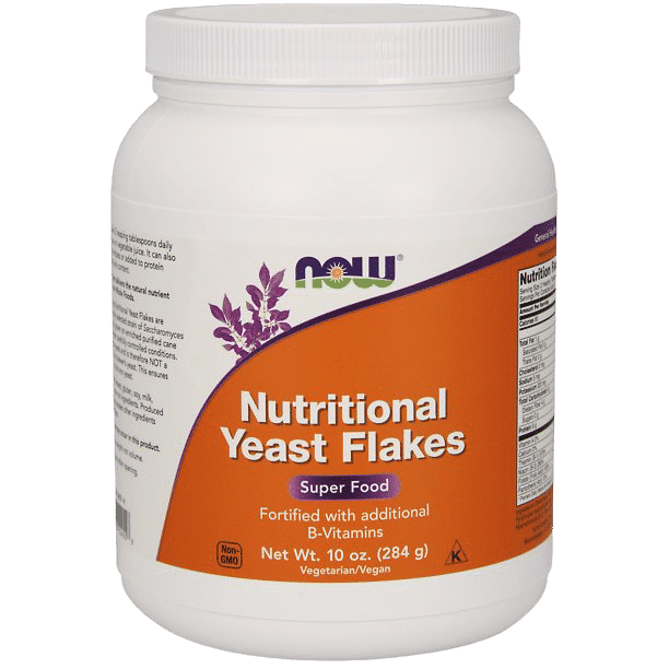 Nutritional Yeast Flakes 284g – Now Foods