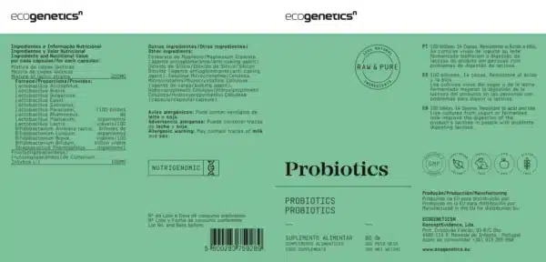 Probiotics Ecogenetics 2