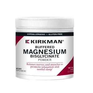 Buffered magnesium bisglicynate powder