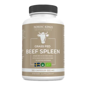 Beef Spleen Grass Fed 180cap